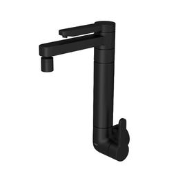 Torneira para Cozinha de Parede com Filtro Twin Black Matte