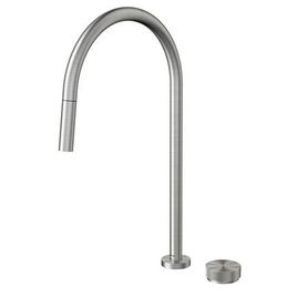 Torneira para Cozinha de Mesa com Ducha Retrátil Mix & Match Inox Escovado
