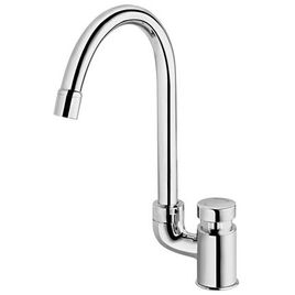 Torneira para Lavatório de Mesa Bica Alta Pressmatic Cromado