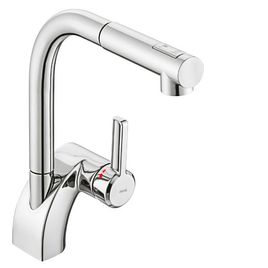 Misturador Monocomando para Cozinha de Mesa Bica Baixa Massima Cromado