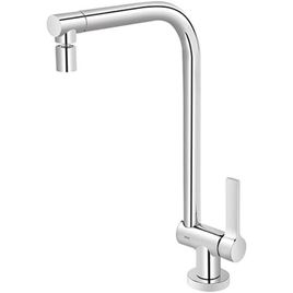 Torneira para Cozinha de Mesa Bica Alta 1/2 Evoluto Cromado