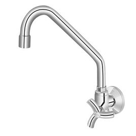 Torneira para Cozinha de Parede Docol 1/2 e 3/4 Primor Cromado
