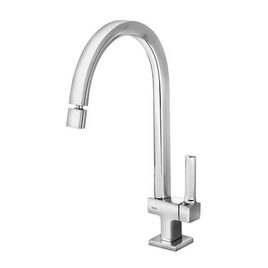 Torneira para Cozinha de Mesa Bica Alta Quad Cromado