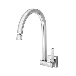 Torneira para Cozinha de Parede Bica Alta Quad Cromado