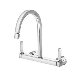 Misturador para Cozinha de Parede Quad Cromado