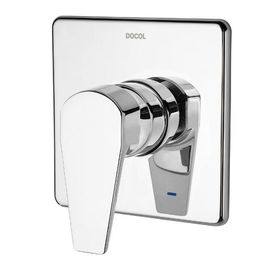 Acabamento Monocomando para Chuveiro e Ducha Higiênica Alta Pressão 1/2 Lift Cromado