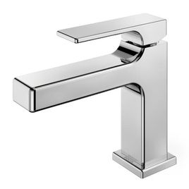 Torneira para Lavatório de Mesa Bica Baixa Edge Cromado