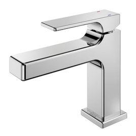 Misturador Monocomando para Lavatório de Mesa Bica Baixa Edge Cromado