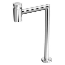 Torneira para Lavatório de Mesa Bica Alta 90° Pressmatic Cromado