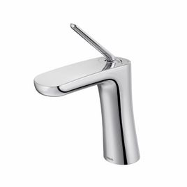 Misturador Monocomando para Lavatório de Mesa Bica Baixa Kaila Cromado