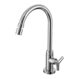 Torneira para Cozinha de Mesa Bica Alta Triplus Cromado