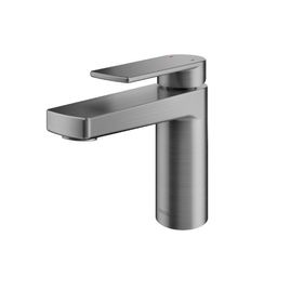 Misturador Monocomando para Lavatório de Mesa Bica Baixa Argon Grafite Escovado