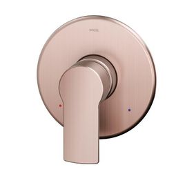Acabamento Monocomando para Chuveiro e Ducha Higiênica Alta Pressão 1/2 Argon Cobre Escovado