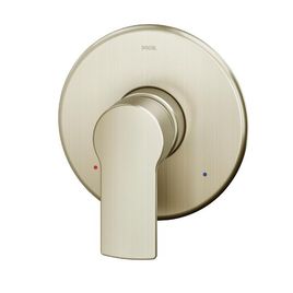 Acabamento Monocomando para Chuveiro e Ducha Higiênica Alta Pressão 1/2 Argon Níquel Escovado