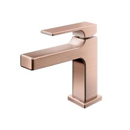 Torneira para Lavatório de Mesa Bica Baixa Edge Cobre Escovado