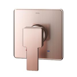 Acabamento Monocomando para Chuveiro Baixa Pressão 3/4 Edge Cobre Escovado