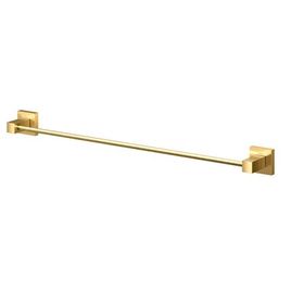 Porta Toalha 59cm Square Ouro Escovado