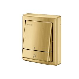 Acabamento para Válvula de Descarga Salvágua Square Ouro Escovado