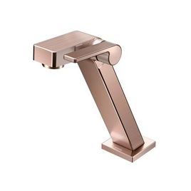 Torneira para Lavatório de Mesa Bica Baixa Stillo Cobre Escovado