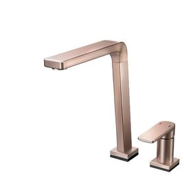 Misturador Monocomando para Cozinha de Mesa Bistrô Tech Cobre Escovado