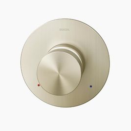 Acabamento Monocomando para Chuveiro e Ducha Higiênica Alta Pressão 1/2 Mix & Match Níquel Escovado