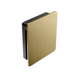 Acabamento para Válvula de Descarga Docol Flat Ouro Escovado