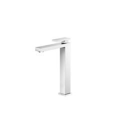 Misturador Monocomando para Lavatório de Mesa Bica Alta New Edge Cromado