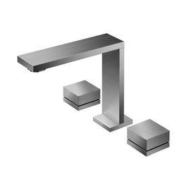 Misturador para Lavatório de Mesa Bica Baixa Minima Grafite Escovado
