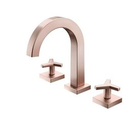 Misturador para Lavatório de Mesa Bica Baixa City Cobre Escovado