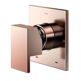 Acabamento Monocomando para Chuveiro Baixa Pressão 3/4 New Edge/Minima Cobre Polido