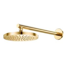 Chuveiro com Tubo de Parede Eden R200 Ouro Polido