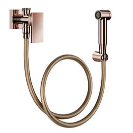 Ducha Higiênica com Registro e Derivação New Edge Cobre Polido