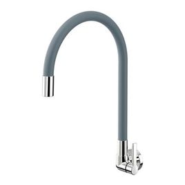 Torneira para Cozinha de Parede Galiflex Cromado e Cinza