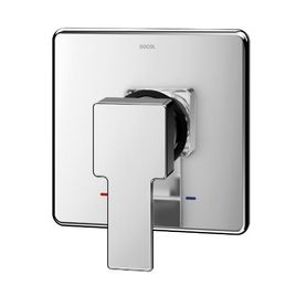 Acabamento Monocomando para Chuveiro e Ducha Higiênica Alta Pressão 1/2 e 3/4 Base Deca Edge Cromado