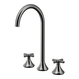 Misturador para Lavatório de Mesa Bica Alta 340 Liss Grafite Polido