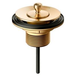 Válvula de Escoamento Universal Arte com Tampa de Metal Ouro Polido