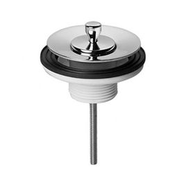 Válvula de Escoamento Universal com Tampa de Metal  Cromado