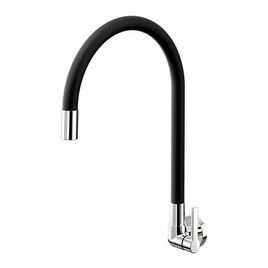 Torneira para Cozinha de Parede Galiflex Cromado e Preto