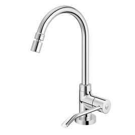 Torneira para Cozinha de Mesa Bica Alta Benefit Cromado