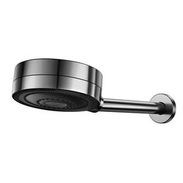 Chuveiro com Tubo de Parede Novo Technoshower Grafite Polido