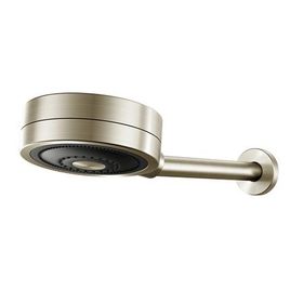 Chuveiro com Tubo de Parede Novo Technoshower Níquel Escovado