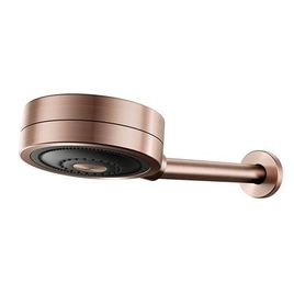 Chuveiro com Tubo de Parede Novo Technoshower Cobre Escovado
