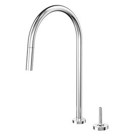 Misturado Monocomando para Cozinha com Ducha Retratil Joystick Mix & Match Cromado
