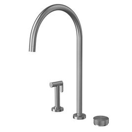 Torneira para Cozinha de Mesa com Ducha Lateral Mix & Match Grafite Escovado