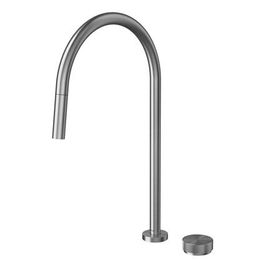 Torneira para Cozinha de Mesa com Ducha Retrátil Mix & Match Grafite Escovado