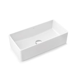 Cuba de Apoio Retangular Luxo Branco - 01830826