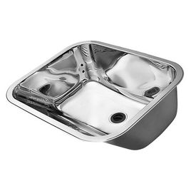 Tanque Monobloco Embutir/Sobrepor com Válvula 55x45 Alto Brilho