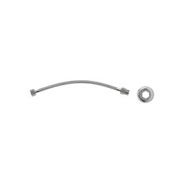 Ligação Flexível Malha de Aço 40cm Cromado