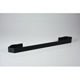 Porta Toalha 30 cm Elemento Zen Preto