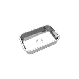 Cuba Simples Luxo 56X33,5 CS-2 com Válvula Inox Polido